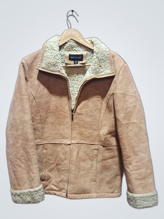 Braetan Damen Sherpa-gefütterte Wildlederjacke