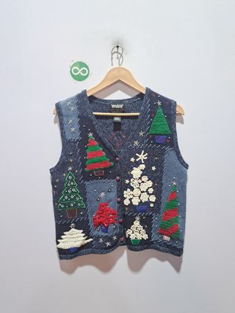 STUDIO HO HO HO Damen-Weihnachtsweste