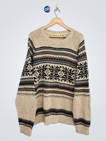 Field & Stream Men's Snowflake Fair Isle Sweater