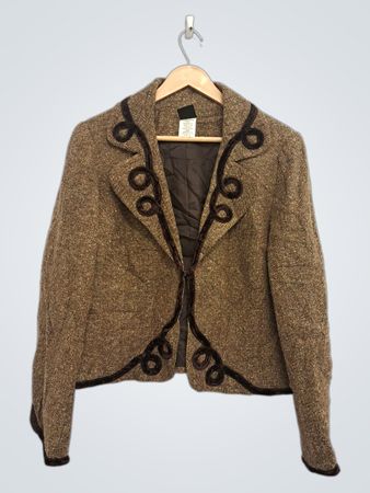 SHARON YOUNG Damen Tweed-Blazer
