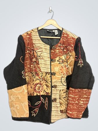 Maggie Barnes Patchwork Jacket