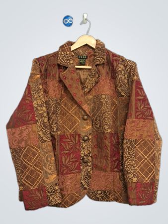 ELCC Women's Patchwork Blazer