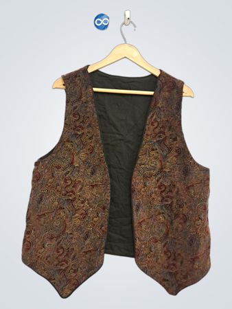 Paisley-Muster Weste