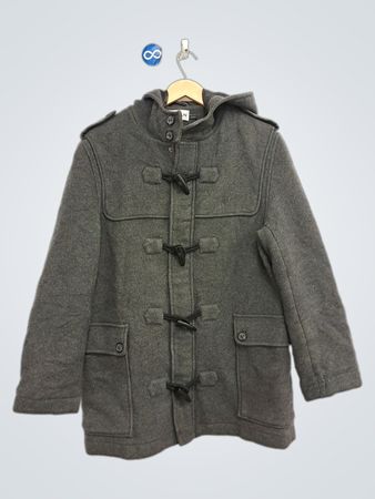 TOPMAN Grey Duffle Coat