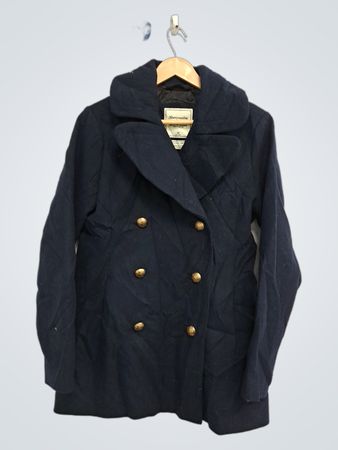 Abercrombie & Fitch Heritage Woll-Peacoat
