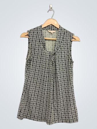 Banana Republic ärmelloses Oberteil mit geometrischem Muster