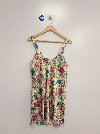 Kalifornien-Dynastie Blumenmuster-Top mit Trägern