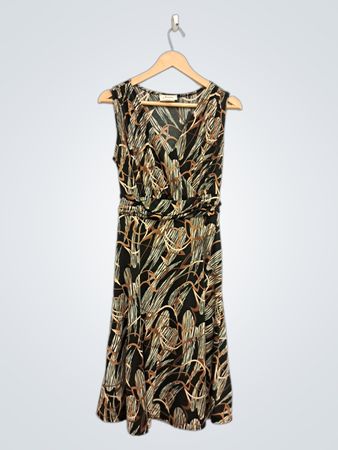 Jessica ärmelloses Wickelkleid