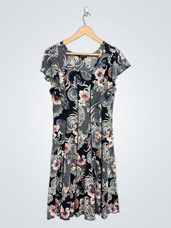 Sami & Jo Damenkleid mit Blumenmuster