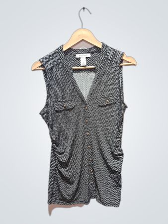 White House Black Market ärmellose Bluse