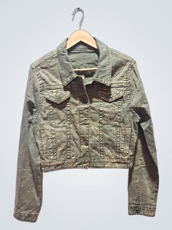 Rose Royce kurz geschnittene Jeansjacke