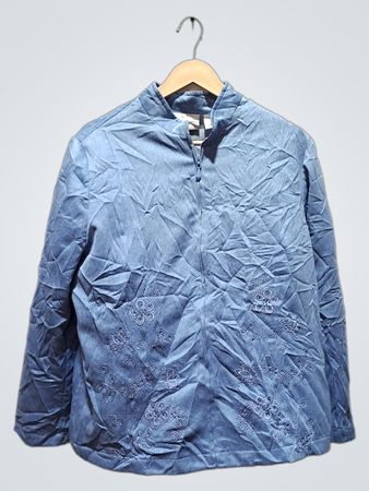 Alfred Dunner Blue bestickte Jacke
