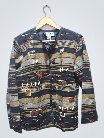Indigo Moon Damenjacke mit Streifen