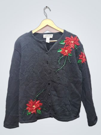 Tiara International Weihnachtsstrickjacke
