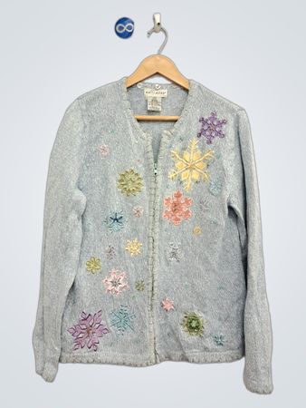 WHITE STAG Women's Snowflake Cardigan