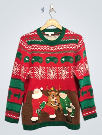 Celebrate Together Ugly Christmas Sweater