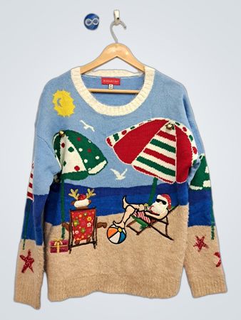 Blizzard Bay Herren Strand Weihnachts-Pullover