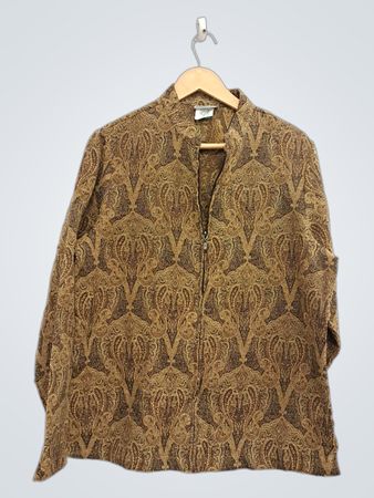 BonWorth Paisley Print Reißverschlussjacke