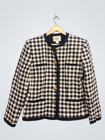 AMANDA SMITH Damen Karo-Blazer Größe 10