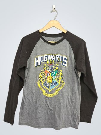 Harry Potter Hogwarts Langarm-Raglanshirt