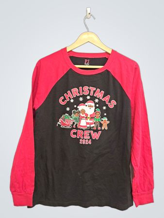 Christmas-Crew-2024-Langarm-Raglan-T-Shirt