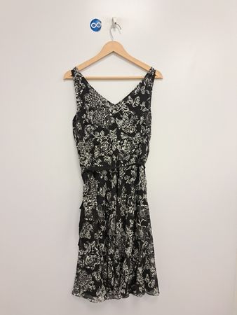 LOFT Floral Print ärmelloses Kleid