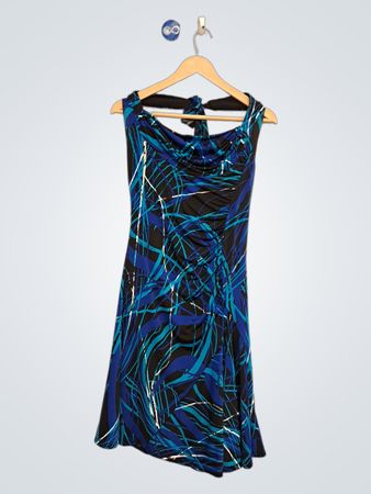 Le Chateau ärmelloses Kleid mit Raffung