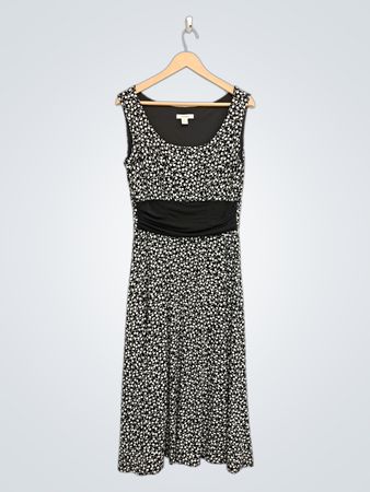 Dressbarn Blumen-Midikleid