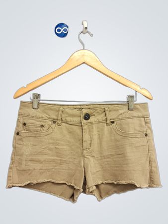 Candies Tan Denim-Shorts Größe 9