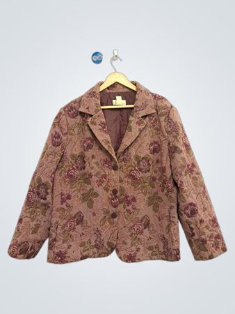 Dressbarn Floral Blazer