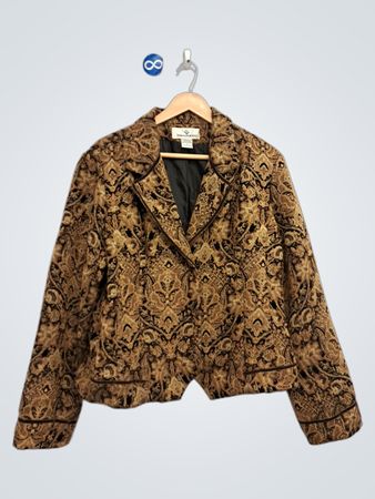 ERIN LONDON Women's Brocade Blazer