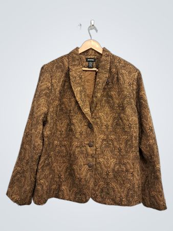 Avenue Paisley-Muster Blazer