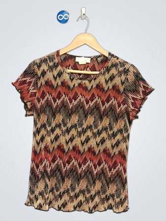 Top a maniche corte stampato Dressbarn