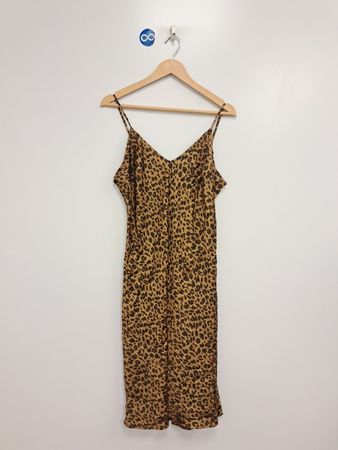 A New Day Leopard Print Slip Dress