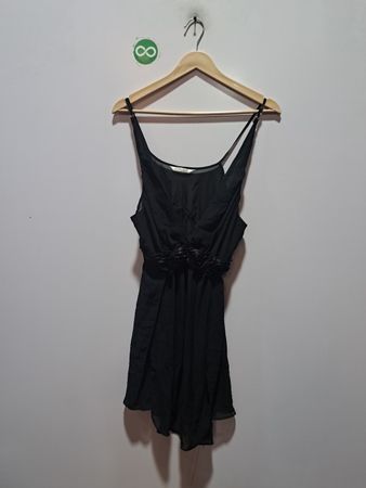 Black Flora Dress