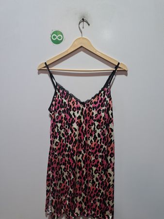 Smart Sexy Schlafwäsche Negligé mit Leopardenmuster