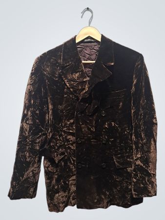 J.G. JAMES LEE & CO. WORLD WIDE SERVICE Velvet Blazer