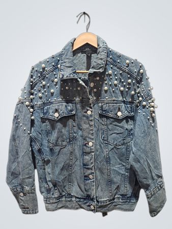 Forever 21 Embellished Denim Jacket