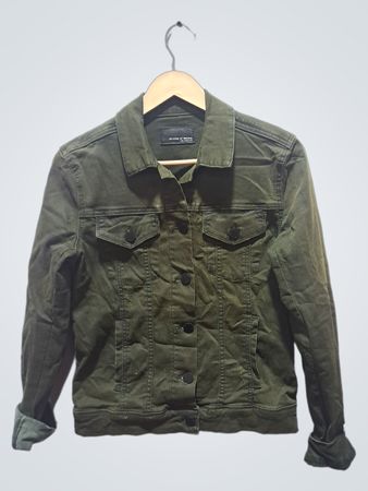 ARTICLES OF SOCIETY LOS ANGELES Green Denim Jacket