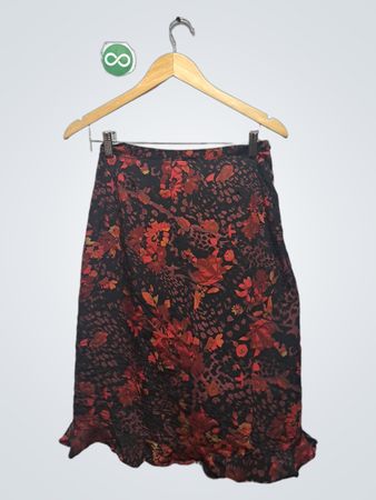NOTATIONS CLOTHING CO. Rock mit Blumenmuster