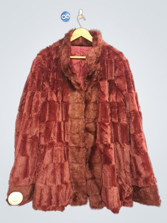 Dennis Basso Faux Fur Jacket
