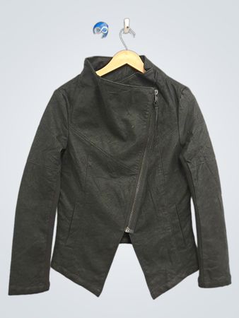 Black Asymmetrical Jacket