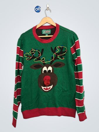 Ugly Christmas Sweater Reindeer