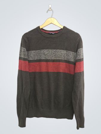IZOD Striped Crewneck Sweater