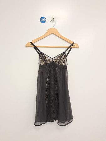 Black babydoll negligee