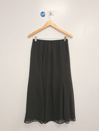Alex Evenings Black Midi Skirt