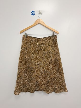 Leopard Print Skirt