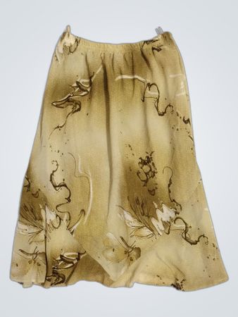 Unbranded Abstract Print Mini Skirt