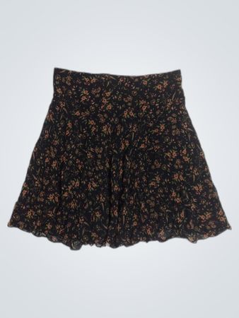 Unbranded Floral Print Mini Skirt