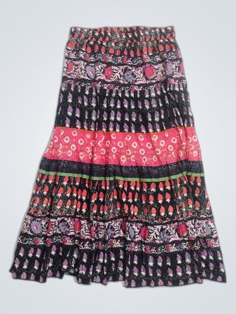 Bodyflirt Multicolored Floral Print Maxi Skirt